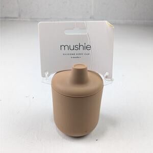 Mushie Silicone Sippy Cup - Natural